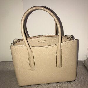 Kate Spade Margeux Medium Satchel Bag Tan